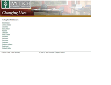Tablet Screenshot of events.ivytech.edu
